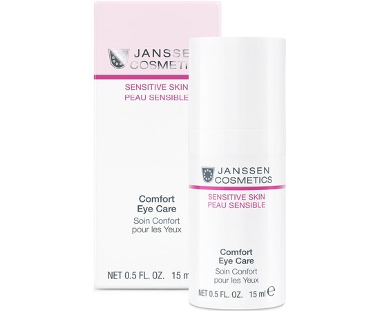 Janssen Cosmeceutical Sensitive Skin Comfort Eye Care Комфортний крем для очей, 15 мл, фото 