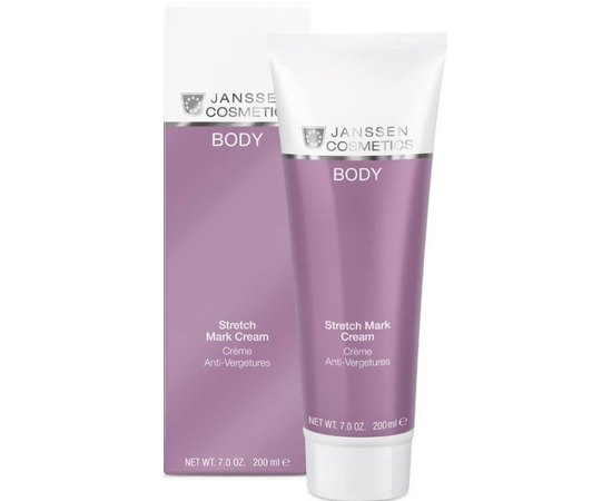 Крем от растяжек Janssen Cosmeceutical Anti Stretch Cream 200 ml, изображение 2
