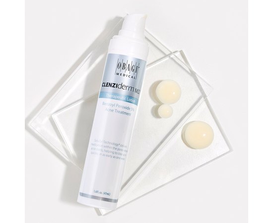 Легкая эмульсия с бензоил пероксидом 5% Obagi CLENZIderm Therapeutic Lotion 5% BPO, 45 ml, изображение 2