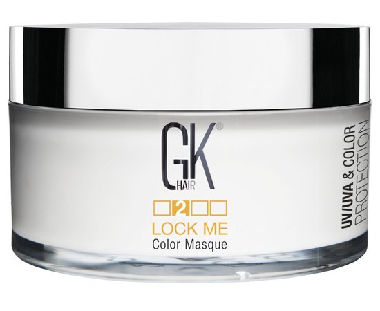 Маска для окрашенных волос Global Keratin Lock Me Color Masque, 200 ml, изображение 2 Маска для окрашенных волос Global Keratin Lock Me Color Masque, 200 ml, изображение 2