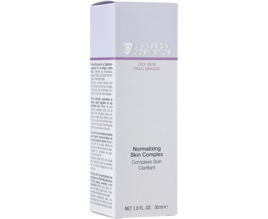 Нормализующий концентрат для жирной кожи Janssen Cosmeceutical Normalizing Skin Complex, 30 ml