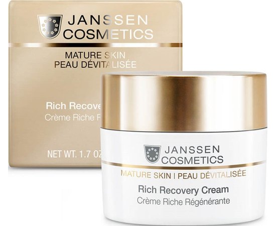 Обогащенный крем восстанавливающий Janssen Cosmeceutical Mature Skin Rich Recovery Cream, 50 ml
