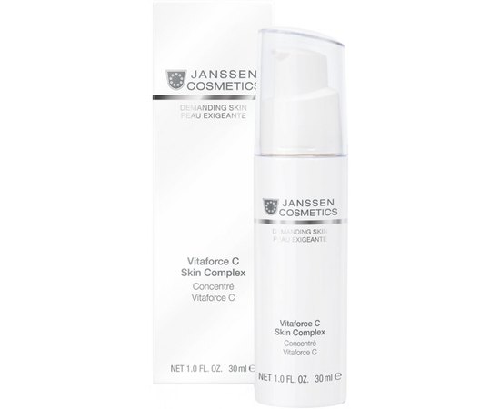 Janssen Cosmeceutical Vitaforce C Skin Complex Регенеруючий концентрат з вітаміном C, 30 мл, фото 