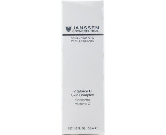 Регенерирующий концентрат с витамином C Janssen Cosmeceutical Vitaforce C Skin Complex, 30 ml, изображение 2