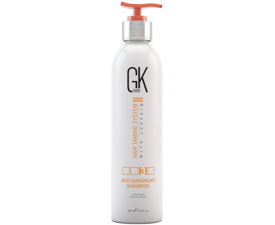 Шампунь против перхоти Global Keratin Anti-Dandruff Shampoo, 250 ml, изображение 2 Шампунь против перхоти Global Keratin Anti-Dandruff Shampoo, 250 ml, изображение 2