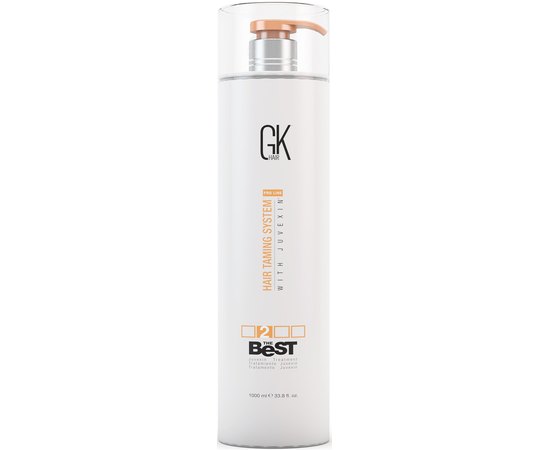 Средство для лечения и выпрямления волос с защитой от УФ лучей Global Keratin The Best 0%, изображение 3