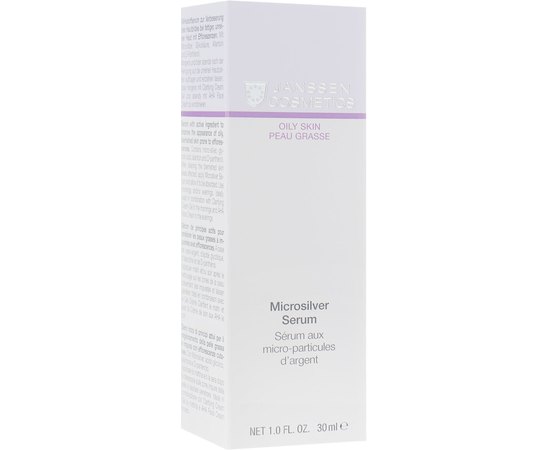 Janssen Cosmeceutical Microsilver Serum Сироватка з антибактеріальною дією, 30 мл, фото _ab__is.image_number.default