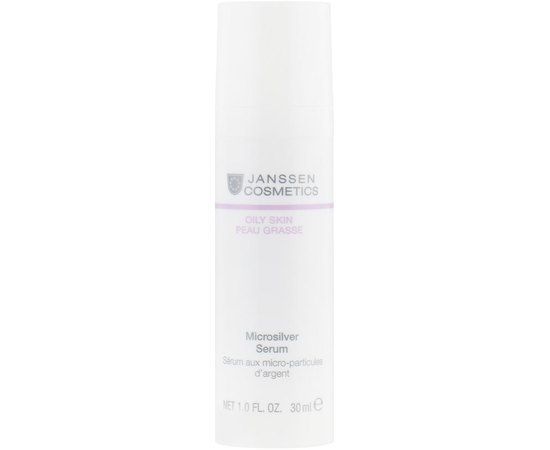 Janssen Cosmeceutical Microsilver Serum Сироватка з антибактеріальною дією, 30 мл, фото _ab__is.image_number.default