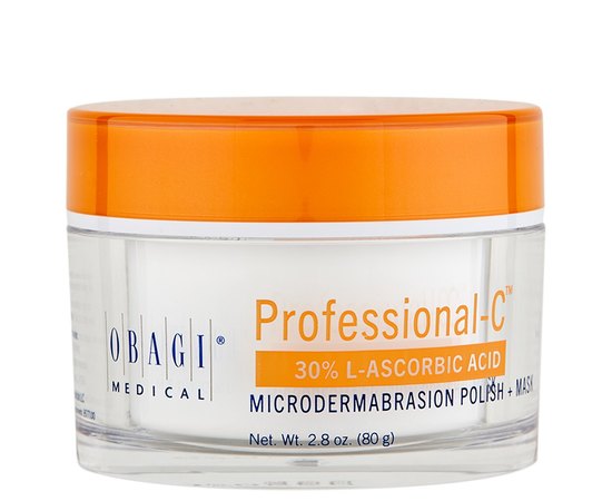 Obagi Professional-C 30% Microdermabrasion Polish + Mask Маска-пілінг з вітаміном С 30% з ефектом мікродермабразії, 80 г, фото 