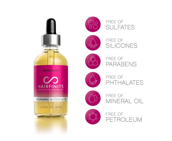 Масло питательное ботаническое  Hairfinity Nourishing Botanical Oil, 50 ml, изображение 6