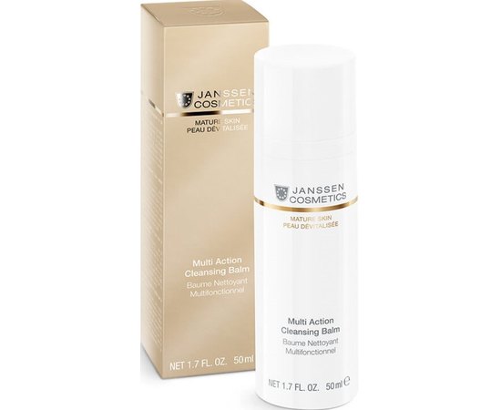 Janssen Cosmeceutical Multi Action Cleansing Balm Мультиактивний бальзам для очищення шкіри, 50 мл, фото 