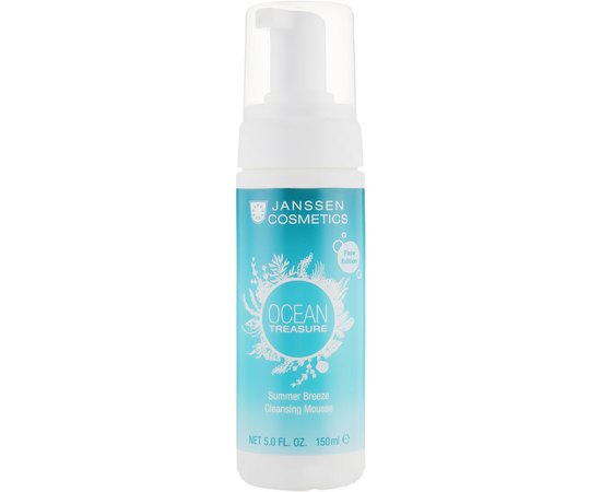 Мусс-пенка для умывания Janssen Cosmeceutical Ocean Treasure Summer Breeze Cleanser, 150 ml