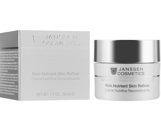 Обогащенный крем дневной питательный Janssen Cosmeceutical Rich Nutrient Skin Refiner, 50 ml, изображение 2
