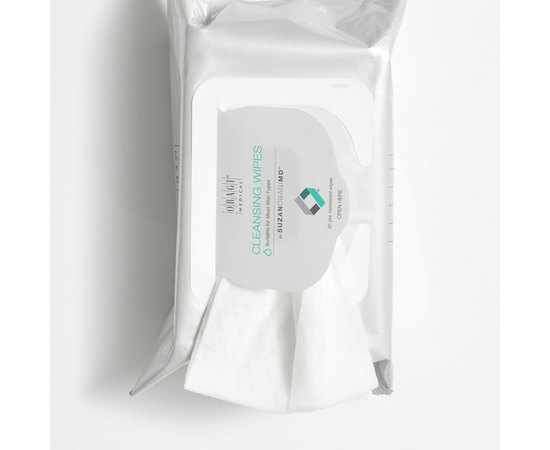 Очищающие салфетки Obagi Suzan Cleansing Wipes, 25 шт, изображение 2
