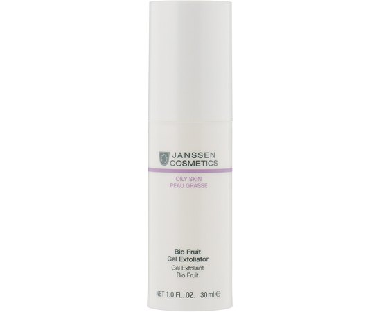 Пилинг-гель с фруктовыми кислотами AHA 20% Janssen Cosmeceutical Bio-fruit Gel exfoliator, 30 ml, изображение 2