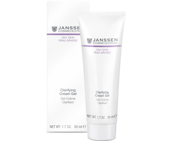 Janssen Cosmeceutical Oily Skin Clarifying Cream Gel Cеборегулюючий крем-гель, 50 мл, фото _ab__is.image_number.default