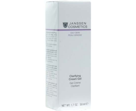 Janssen Cosmeceutical Oily Skin Clarifying Cream Gel Cеборегулюючий крем-гель, 50 мл, фото _ab__is.image_number.default
