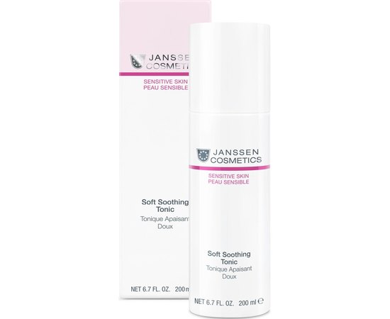 Janssen Cosmeceutical Sensitive Skin Soft Soothing Tonic Ніжний заспокійливий тонік, 200 мл, фото _ab__is.image_number.default