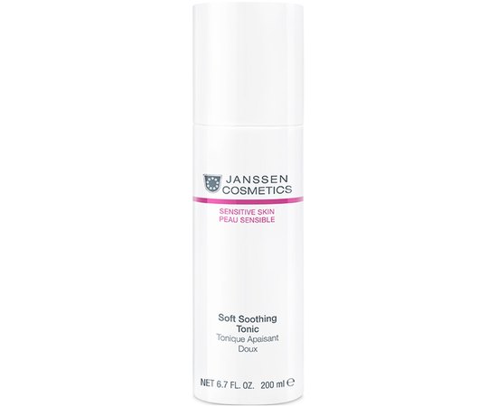 Janssen Cosmeceutical Sensitive Skin Soft Soothing Tonic Ніжний заспокійливий тонік, 200 мл, фото 