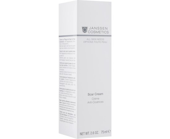 Заживляющий крем на шрамы, рубцы Janssen Cosmeceutical Retexturizing Scar Cream, 75 ml, изображение 3
