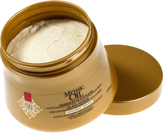 Маска для толстых волос L'Oreal Professionnel Mythic Oil Masque For Thick Hair, 200 ml, изображение 3