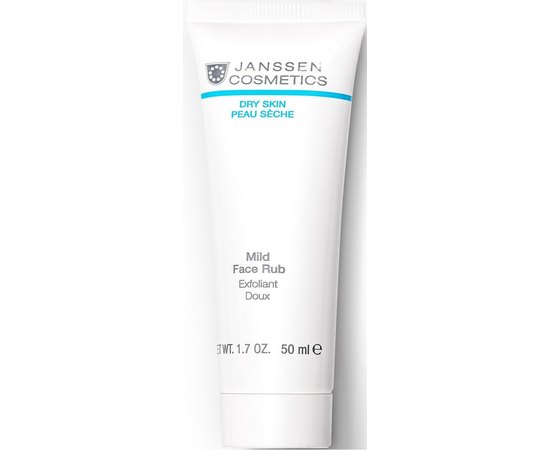 Мягкий скраб с гранулами жожоба Janssen Cosmeceutical Mild Face Rub, 50 ml, изображение 2