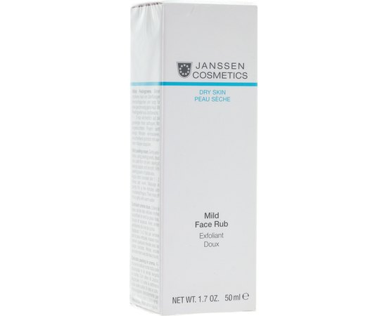 Мягкий скраб с гранулами жожоба Janssen Cosmeceutical Mild Face Rub, 50 ml, изображение 3