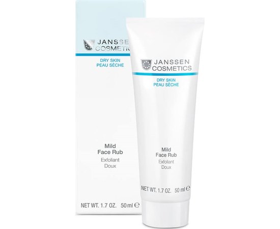 Janssen Cosmeceutical Mild Face Rub М'який скраб з гранулами жожоба, 50 мл, фото 