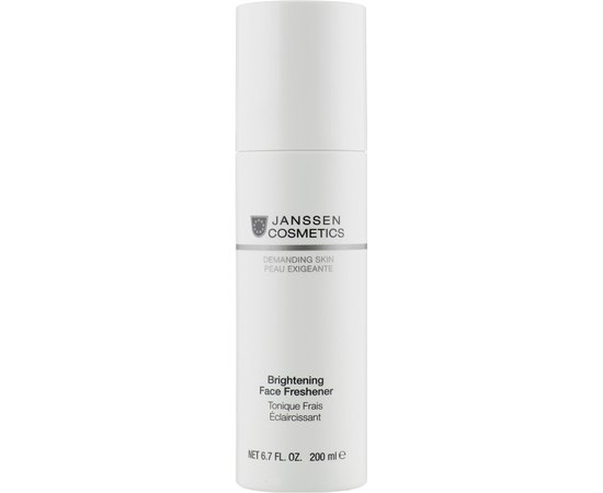 Осветляющий тоник Janssen Cosmeceutical Brightening Face Freshener, 200 ml, изображение 3