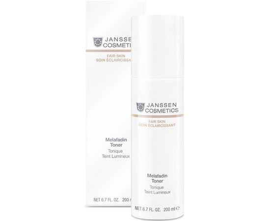 Осветляющий тоник Janssen Cosmeceutical Melafadin Toner, 100 ml, изображение 3