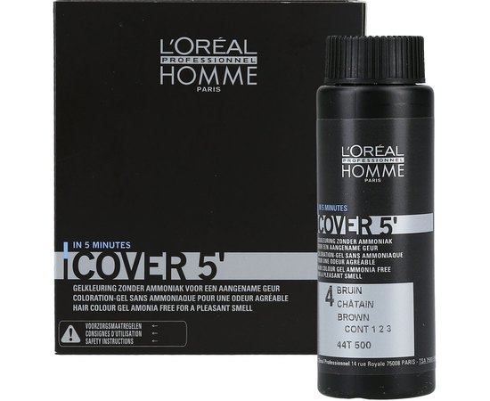 Покрытие для седых волос №4 L'Oreal Professionnel Cover 5, изображение 2