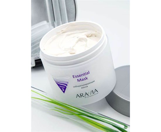 Себорегулирующая маска Aravia Professional Essential Mask, 300 ml, изображение 6 Себорегулирующая маска Aravia Professional Essential Mask, 300 ml, изображение 6