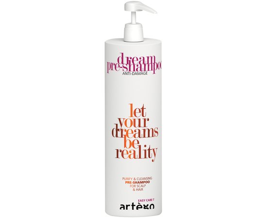 Шампунь очищающий для волос Artego Easy Care  Dream Pre Anti-Damage Shampoo, 1000 ml
