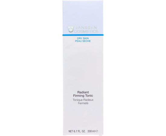 Тоник структурирующий увлажняющий Janssen Cosmeceutical Radiant Firming Tonic, 200 ml, изображение 3