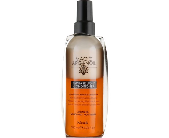 Nook Magic Arganoil Oil Bi-Phase Light Conditioner - Двофазний кондиціонер, 200 мл, фото _ab__is.image_number.default