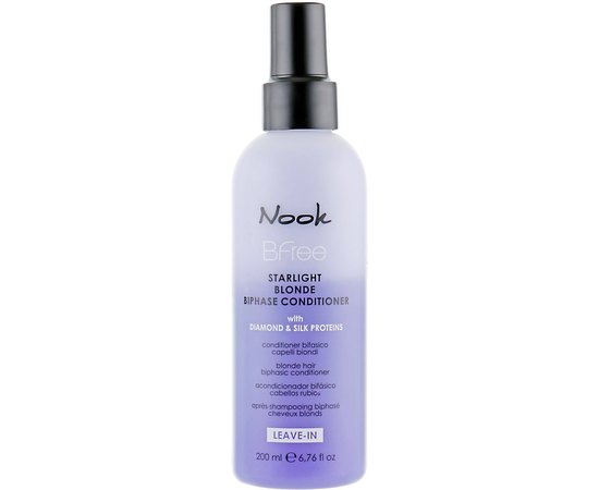 Двофазний незмивний кондиціонер для волосся Nook Magic Arganoil Ritual Blonde 2-Phase Conditioner, 200 мл, фото _ab__is.image_number.default