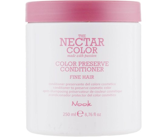 Nook Nectar Color Кондиціонер Стійкість кольору для тонких і нормального волосся, 250 мл, фото 