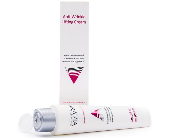 Крем лифтинговый с аминокислотами и полисахаридами Aravia Professional Anti-Wrinkle Lifting Cream, 100 ml, изображение 2