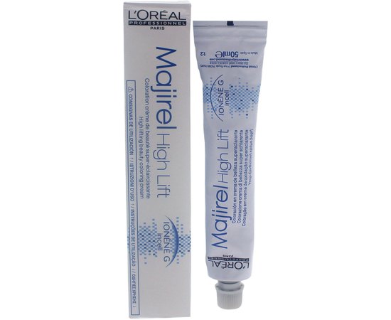 Осветляющая крем-краска для волос L'Oreal Professionnel Majirel High Lift, 50 ml, изображение 2
