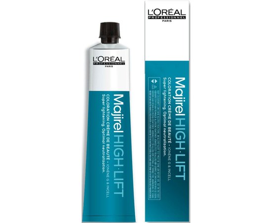 L'Oreal Professionnel Majirel High Lift Осветляющая крем-фарба для волосся, 50 мл, фото 