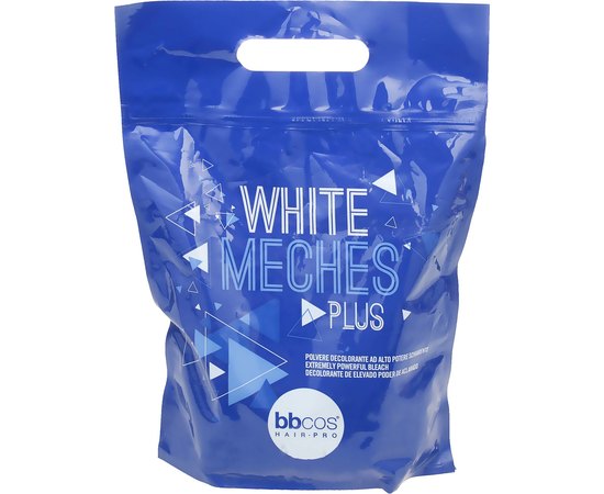 Освітлююча пудра для волосся аміачна BBcos White Meches Plus Bleaching Powder, фото _ab__is.image_number.default