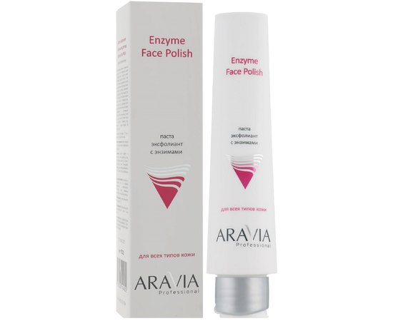 Паста-эксфолиант с энзимами для лица Aravia Professional Enzyme Face Polish, 100 ml