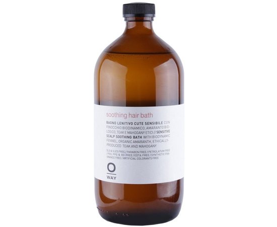 Шампунь успокаивающий для чувствительной кожи головы Rolland Oway Soothing Hair Bath, 50 ml, изображение 3
