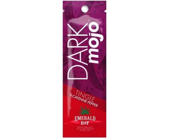 Двойной бронзант + тингл Emerald Bay Mojo Dark Bronzing Sauce, изображение 2