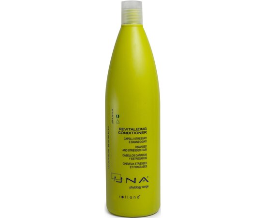 Кондиционер витаминный для поврежденных и ослабленных волос Rolland UNA Revitalising Conditioner, 1000 ml, изображение 3