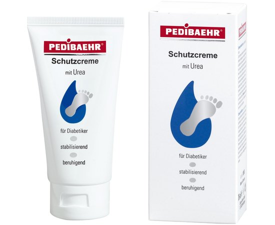 Крем для ног с мочевиной PediBaehr Schutzcreme mit 10% Urea, изображение 7