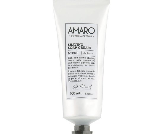 Крем-мыло для бритья FarmaVita Amaro Shaving Soap Cream.