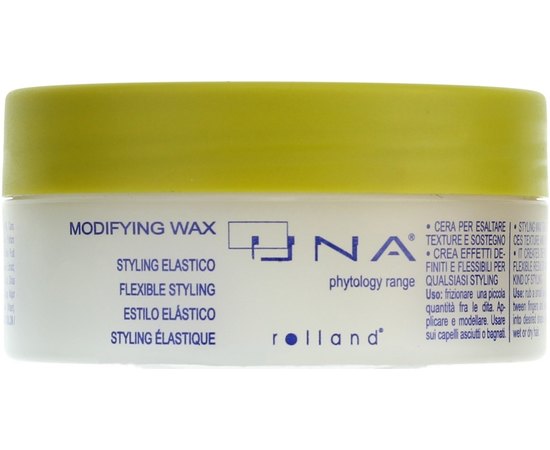 Rolland UNA Modifying Wax - Моделюючий віск для волосся гнучкої середньої фіксації, 100 мл, фото 