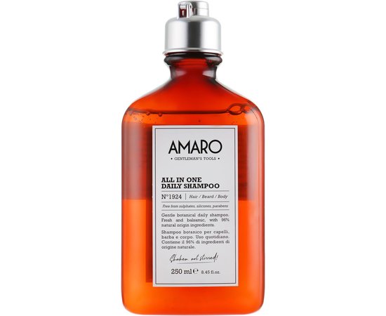 Шампунь для ежедневного применения FarmaVita Amaro All In One Daily Shampoo, 250 ml