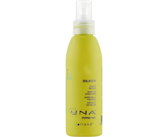 Средство для плотности и восстановления блеска волос Rolland UNA Silker, 150 ml